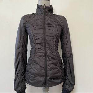 Lululemon ruched jacket hotsell